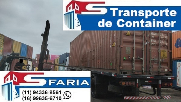 Transporte de containers Santos